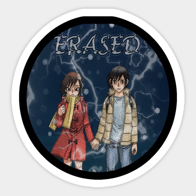 Erased anime hoodie on sale